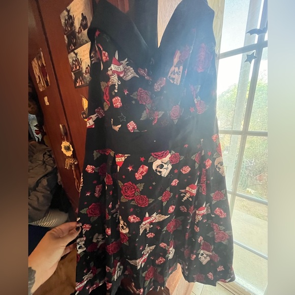 Hot Topic Dresses & Skirts - Skull dress